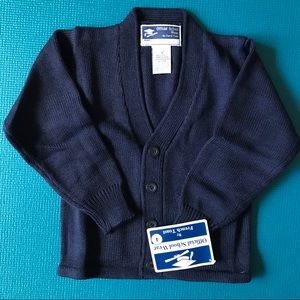 French Toast sz 4 navy blue school uniform sweater